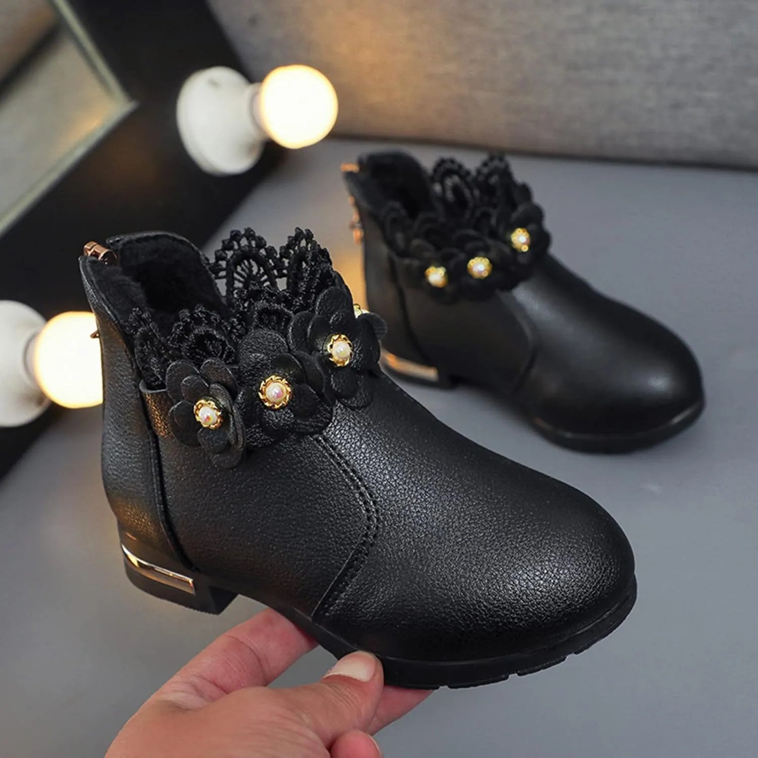 Girls Fashion Boots Baby Girl B Hynde Girl Wpf A Boot Rain Boots Girl Size 12