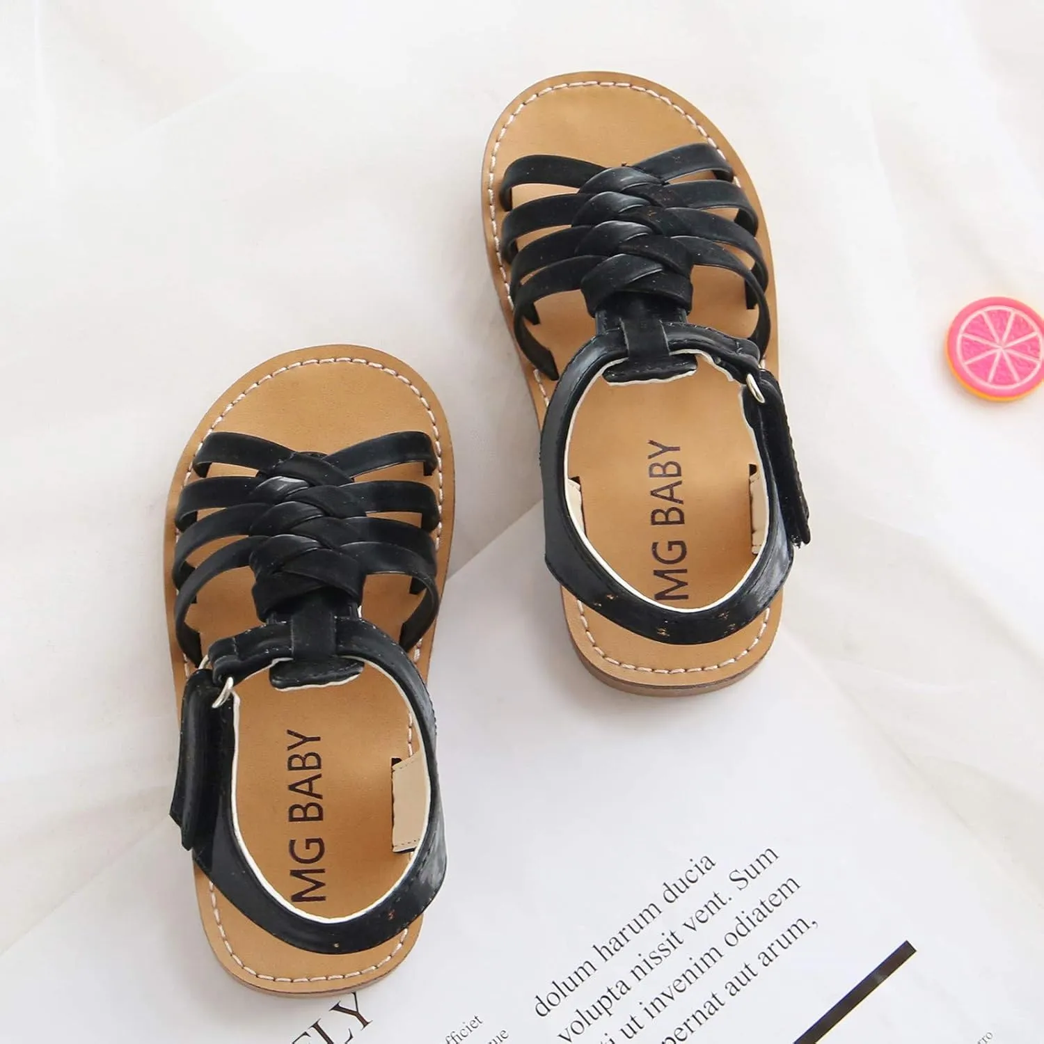 Girls Sandals Toddler Sandals Crossed Beach Baby Children Shoes Girls Boys Big Girls Dress Sandals