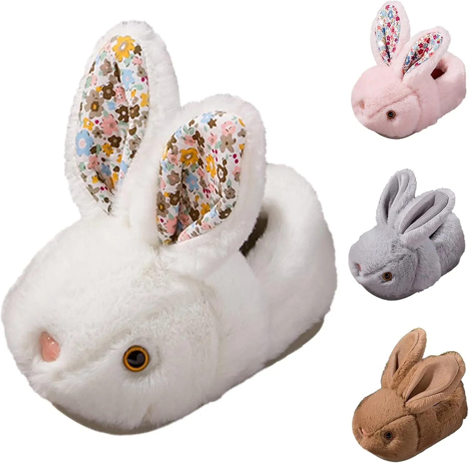 Girls Slippers Size 11 Fashion Cute Autumn And Winter Girls Slippers Flat Bottom Cotton Slippers for Girls
