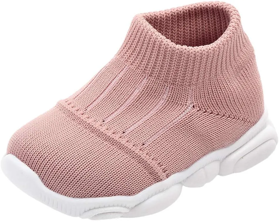 Girls Tennis Shoes Size 1 Sport Baby Kids Boys Casual Run Mesh Girls Striped Sho Toddler Toddler 10 Shoes Boys