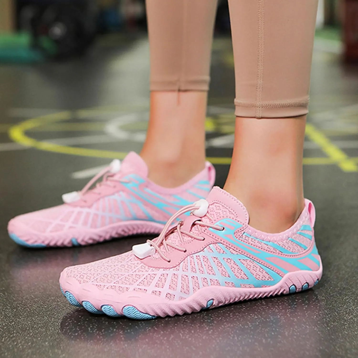 Grounded Footwear for Women Men with Neuropathy Water Shoes Quick-Dry Aqua Socks Swim Beach Barefoot Diabetic Shoes Walking Wide Toe Box Sneakers for Hike Yoga Lightweight Comfortable Breathable