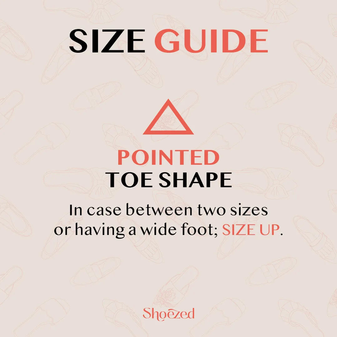 Havane Pointed Pearls Loafers
