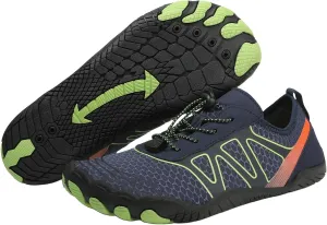 Hike Barefoot Shoes for Men Women Non-Slip Breathable Footwear Barefoot Shoes Wide Toe Box Walking Hiking Shoes Comfortable Athletic Beach Surf Swim Shoes