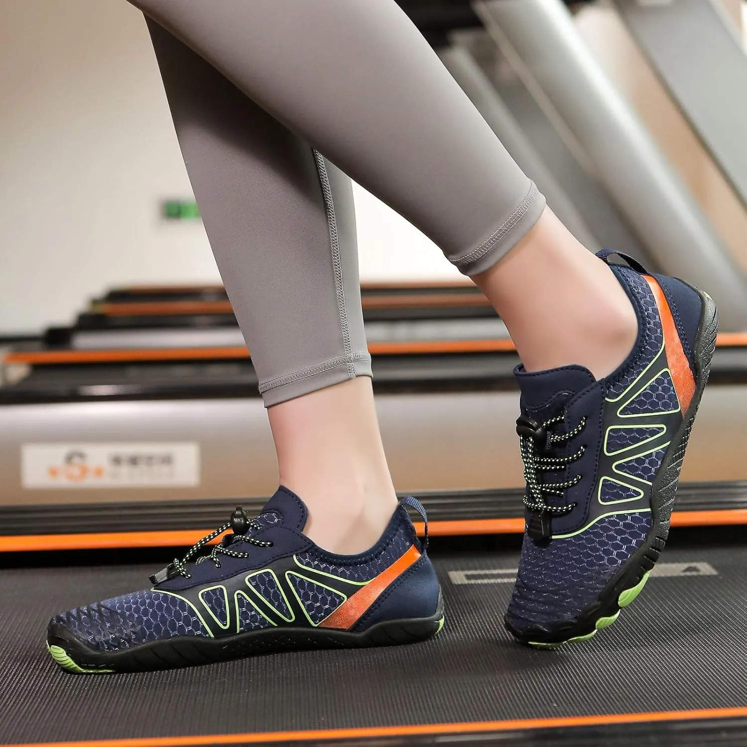 Hike Barefoot Shoes for Men Women Non-Slip Breathable Footwear Barefoot Shoes Wide Toe Box Walking Hiking Shoes Comfortable Athletic Beach Surf Swim Shoes
