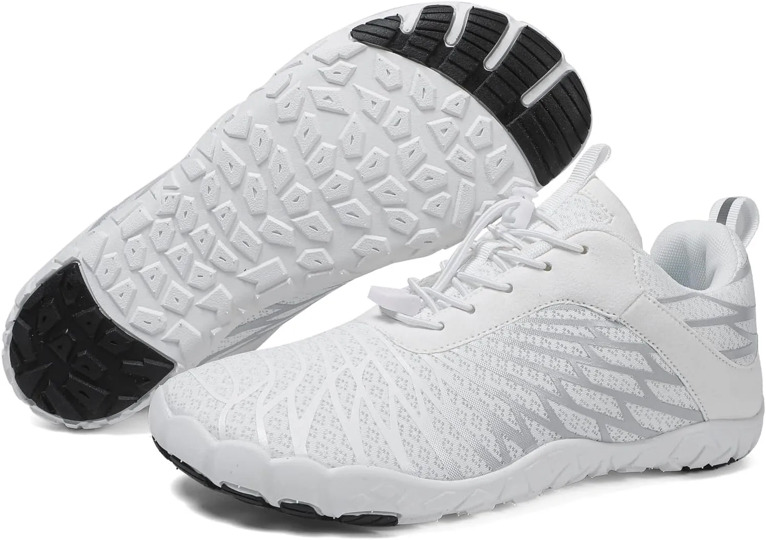 Hiking Barefoot Shoes Womens Men Footwear, Pro-Healthy & Non-Slip Wide Toe Comfortable Water Shoes for Women, Lightweight Hike Running Walking Shoe Daily Wear Athletic Sneakers Unisex