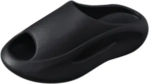 Indoor Slippers Men's Athletic Outdoor Sandals Slides Shower Shoes with Drainage Holes House Slippers