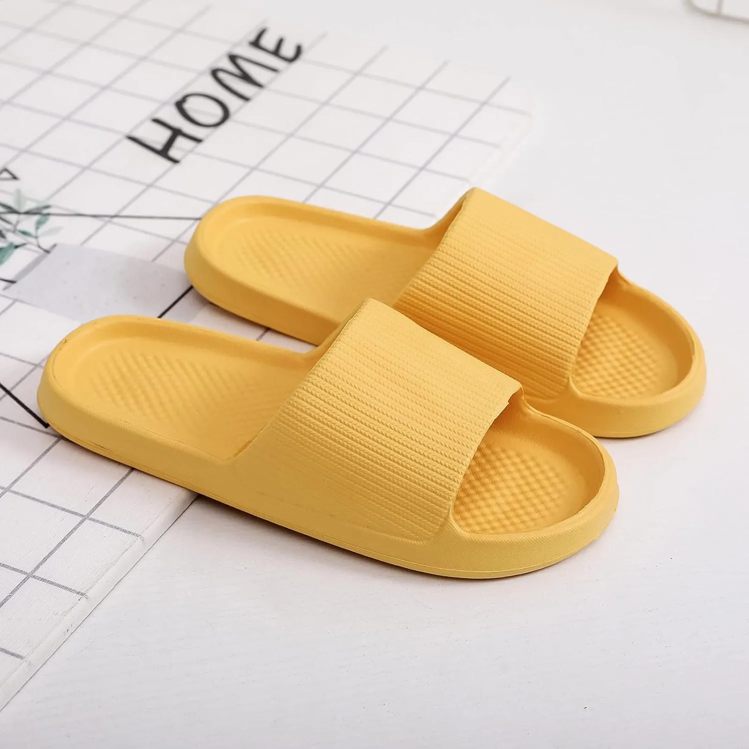 Indoor Slippers Slippers with Arch Support for Women Ultra Comfort Non-Slip Shower Sandals Indoor and Outdoor