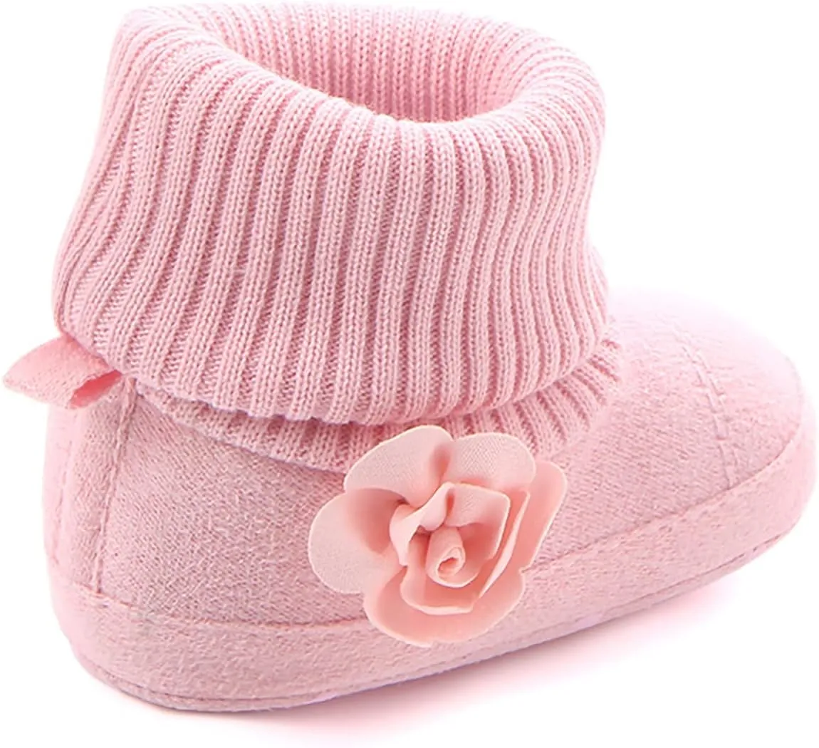Infant Tennis Shoes Girls Size 4 Cotton Shoes for Baby Girls and Boys Warm Toddler Girls Tennis Shoes Size 8