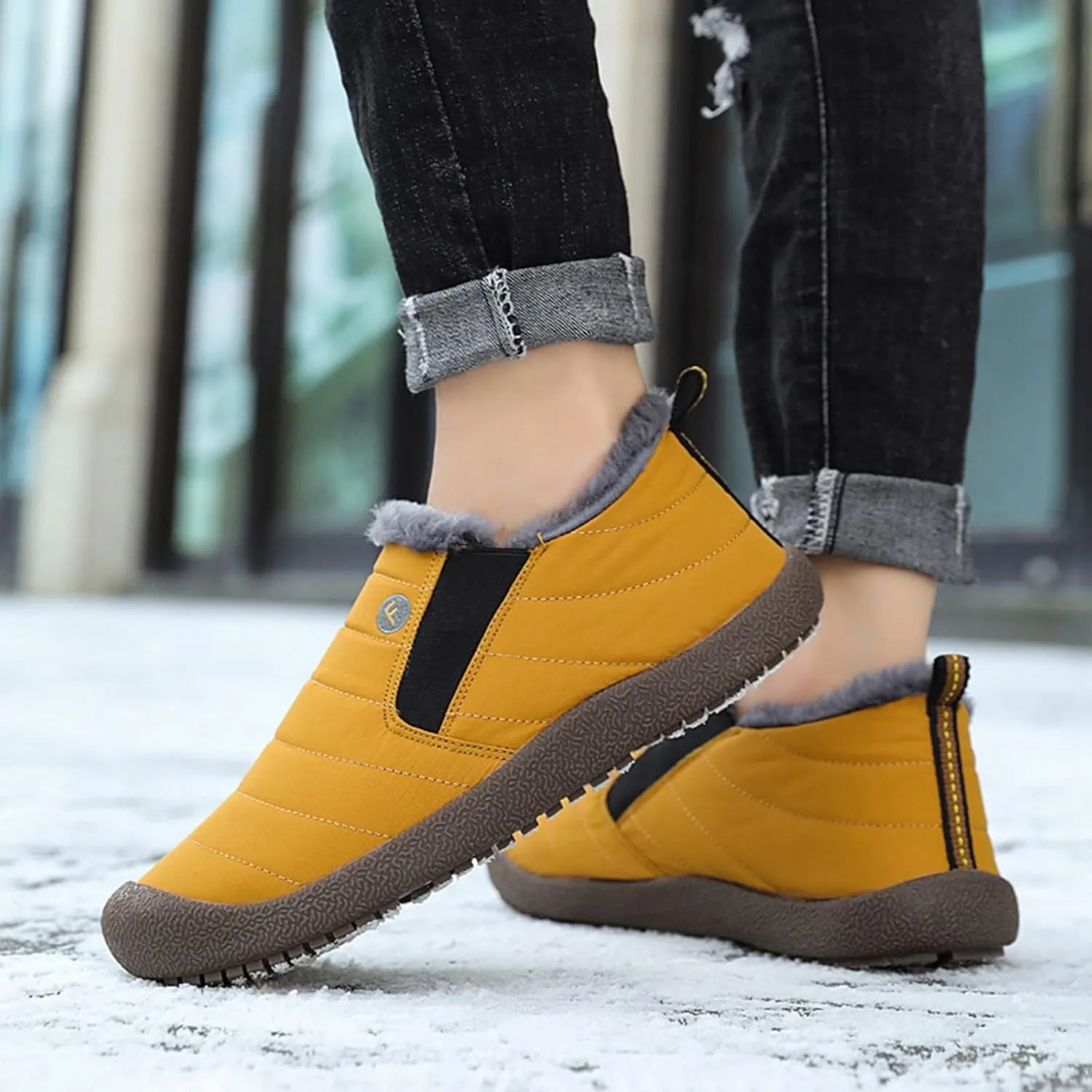 Knee High Insulated Winter Boots for Women Waterproof Snow Womens Snow Boots Size 12 Wide Winter Boots Women Size 8 Cute Snow Boots for Woman Botas De Vestir Para Mujer Elegantes Invierno