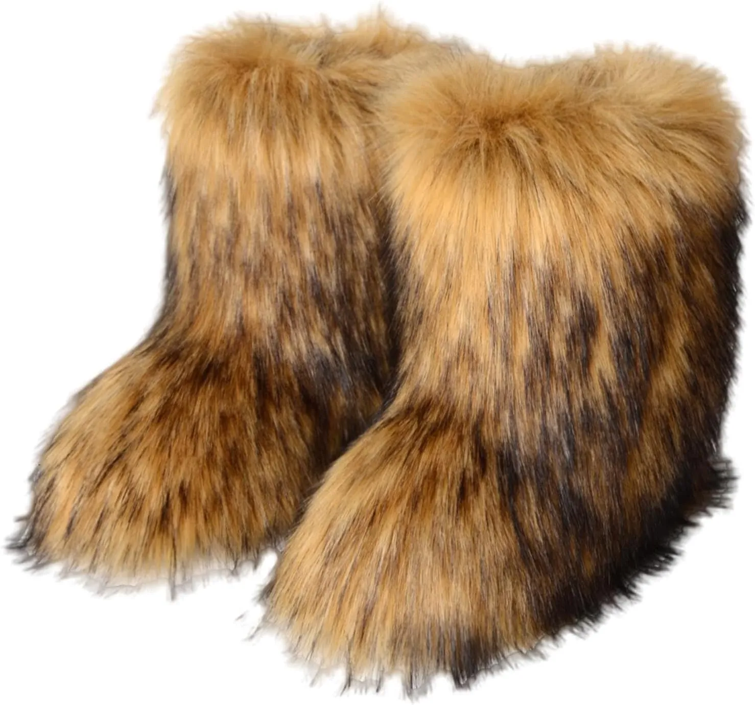 Knee High Snow Boots for Women Waterproof Snow Boots for Women Waterproof Side Zipper Snow Boots Women Size 6 Waterproof Slip on Snow Boots for Women Cute Botas Para Mujer De Invierno En Piel