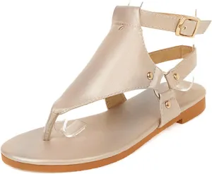 Ladmiple Sandals for Women Dressy,Womens Fashion 2023 Flip Flops Gladiator Sandals Roman Casual Beach Flat Sandal Shoes