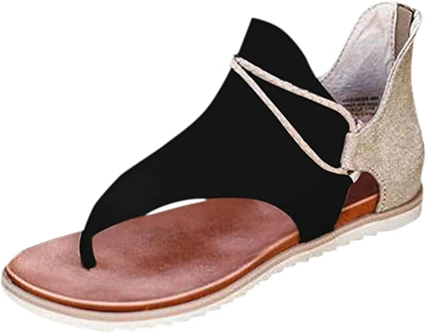 Ladmiple Sandals Women Dressy Summer Open Toe Flip Flops Gladiator Sandals Causal Beach Travel Platform Slippers Shoes