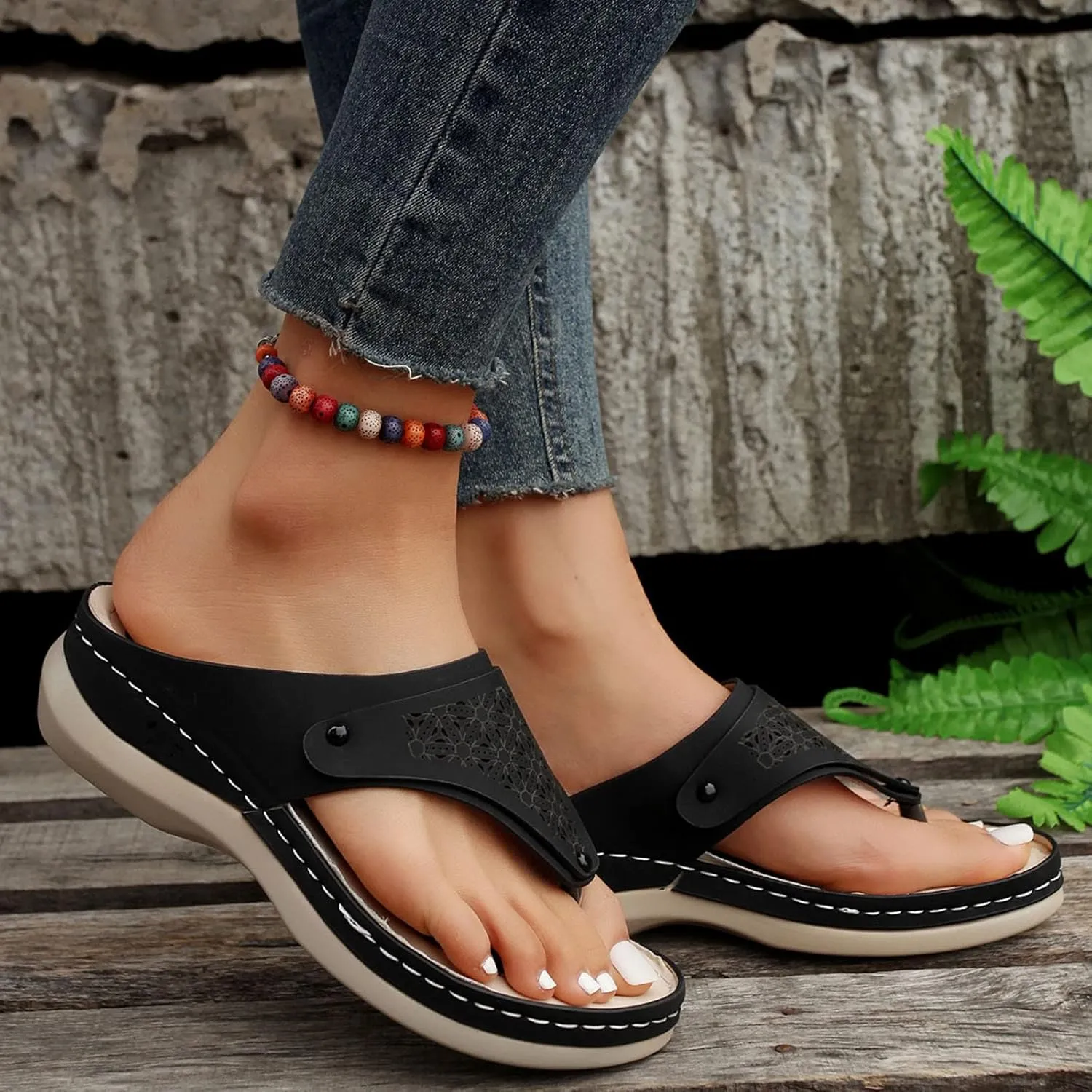 Low Wedge Sandals for Women Sandals Wedge for Women Casual Women's Sandal Dressy Summer Shoes for Womens 2025