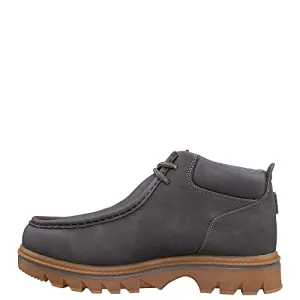 Lugz Men's Fringe Fashion Boot, Charcoal/Gum, 9.5