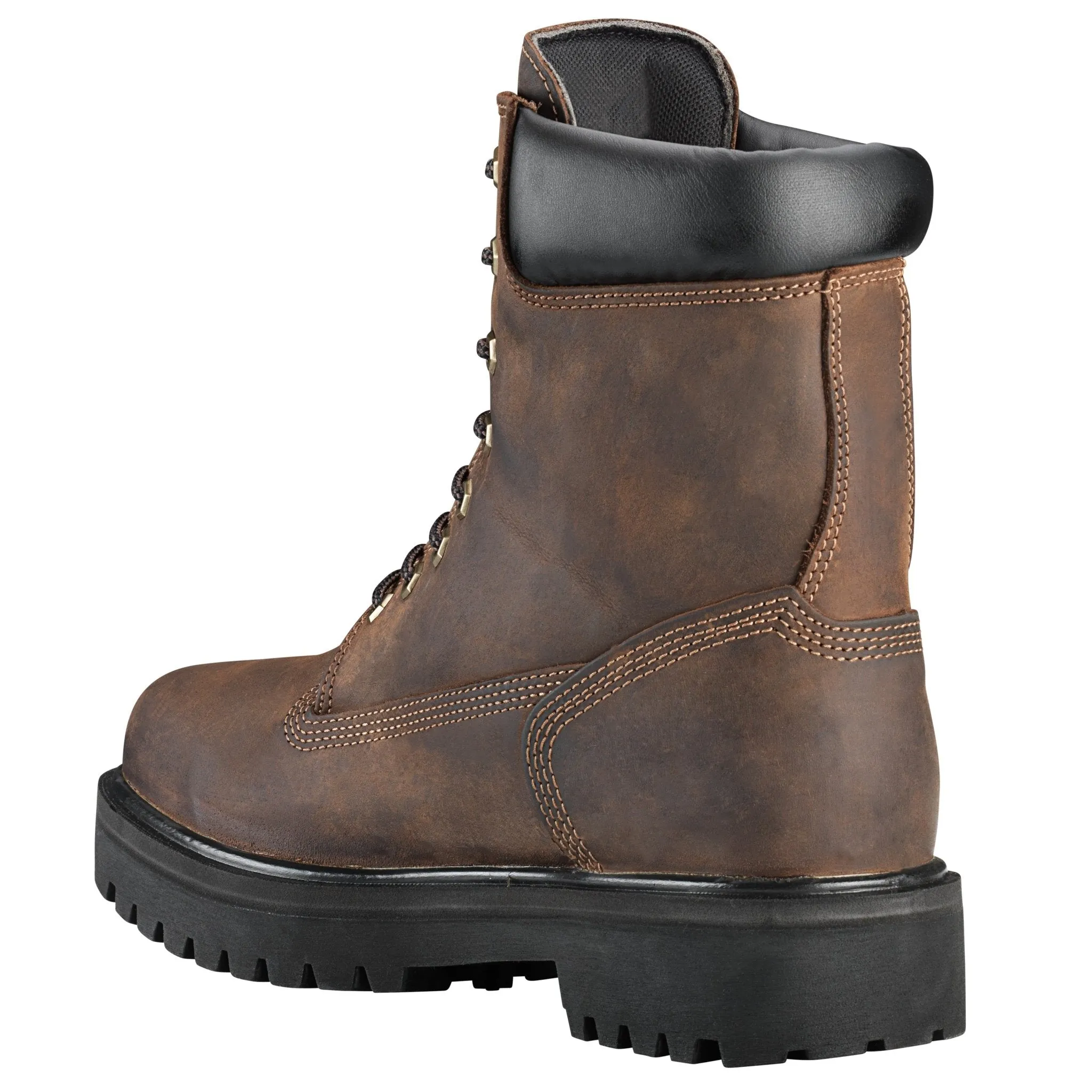 Men's Direct Attach 8" Waterproof Work Boot - Brown Oiled