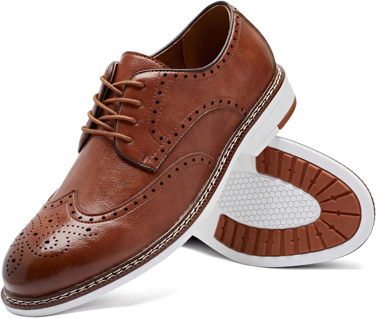 Men's Dress Shoes Oxford Shoes Formal Dress Shoes for Men Business Derby Shoes.