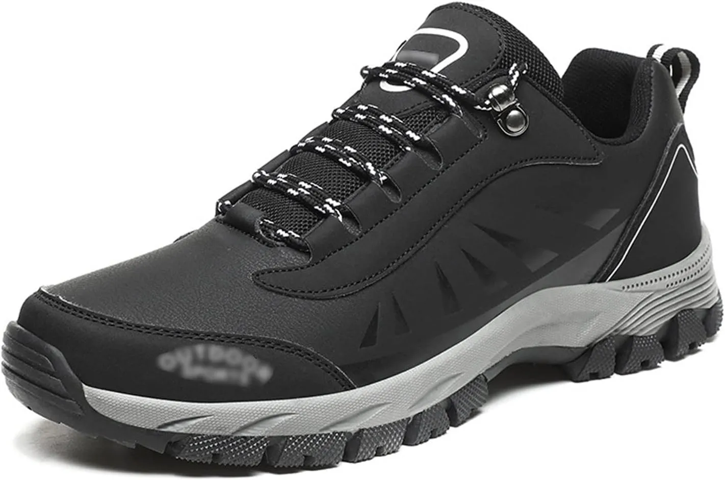 Men's Hiking Shoes, Men's Shoes, Low-Top, Leisure, Hiking, Sports, Travel, Wilderness (Color : Black, Size : 10)