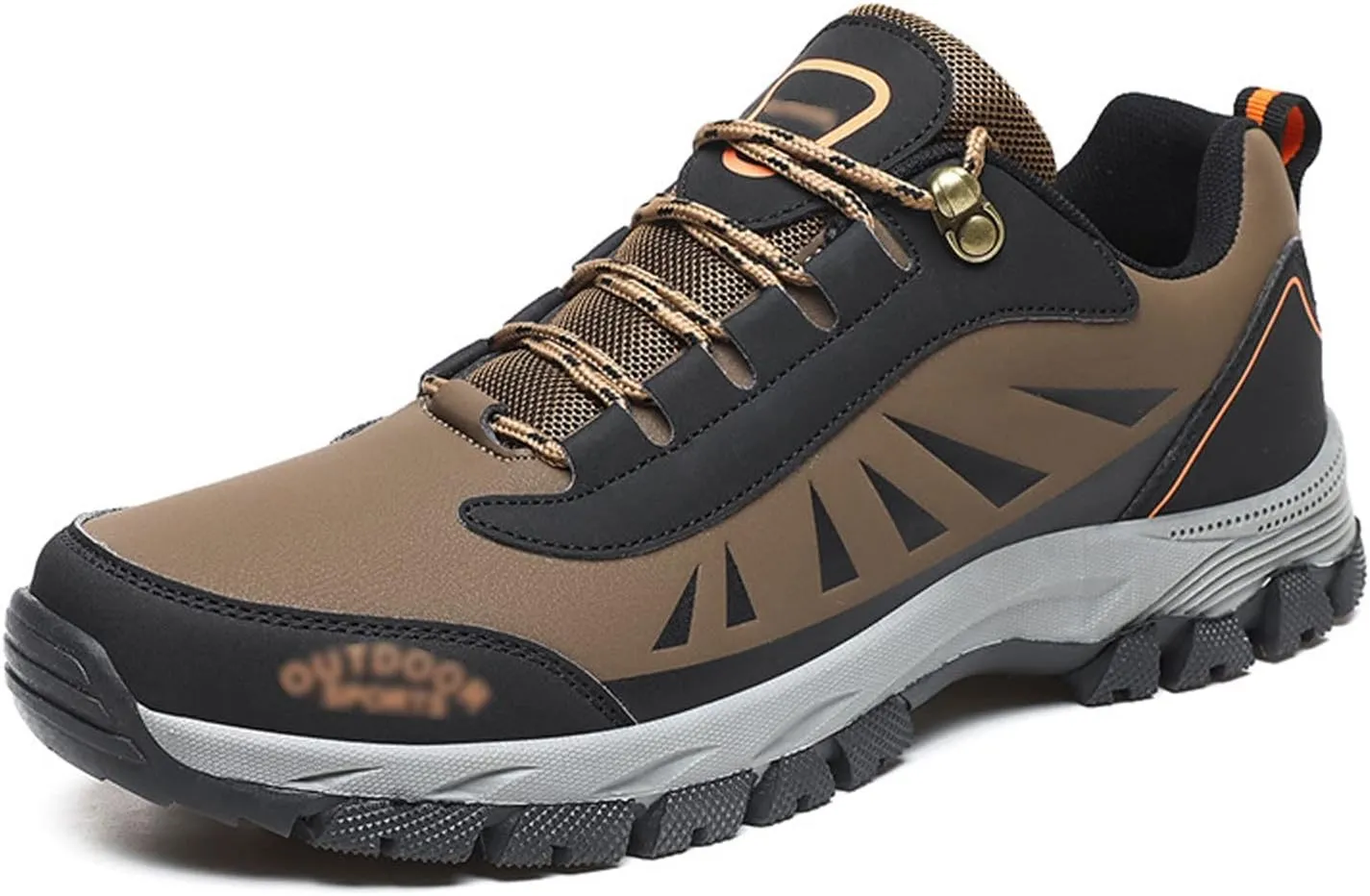 Men's Hiking Shoes, Men's Shoes, Low-Top, Leisure, Hiking, Sports, Travel, Wilderness (Color : Brown, Size : 10)