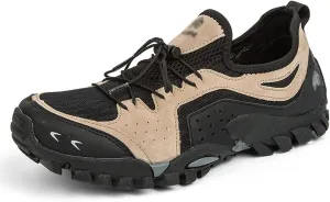 Men's Hiking Shoes, Men's Shoes, Summer, Couple, Travel, Outdoor, Climbing, Camping, Breathable, Beach, Size 36-45 (Color : Khaki, Size : 7.5)