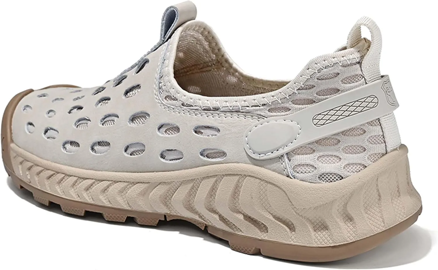 Men's Mesh Barefoot Hiking Shoes Summer Breathable Casual Walking Water Shoes Quick Dry Beach Sandals Outdoor Camping Climbing Adventure Sneakers