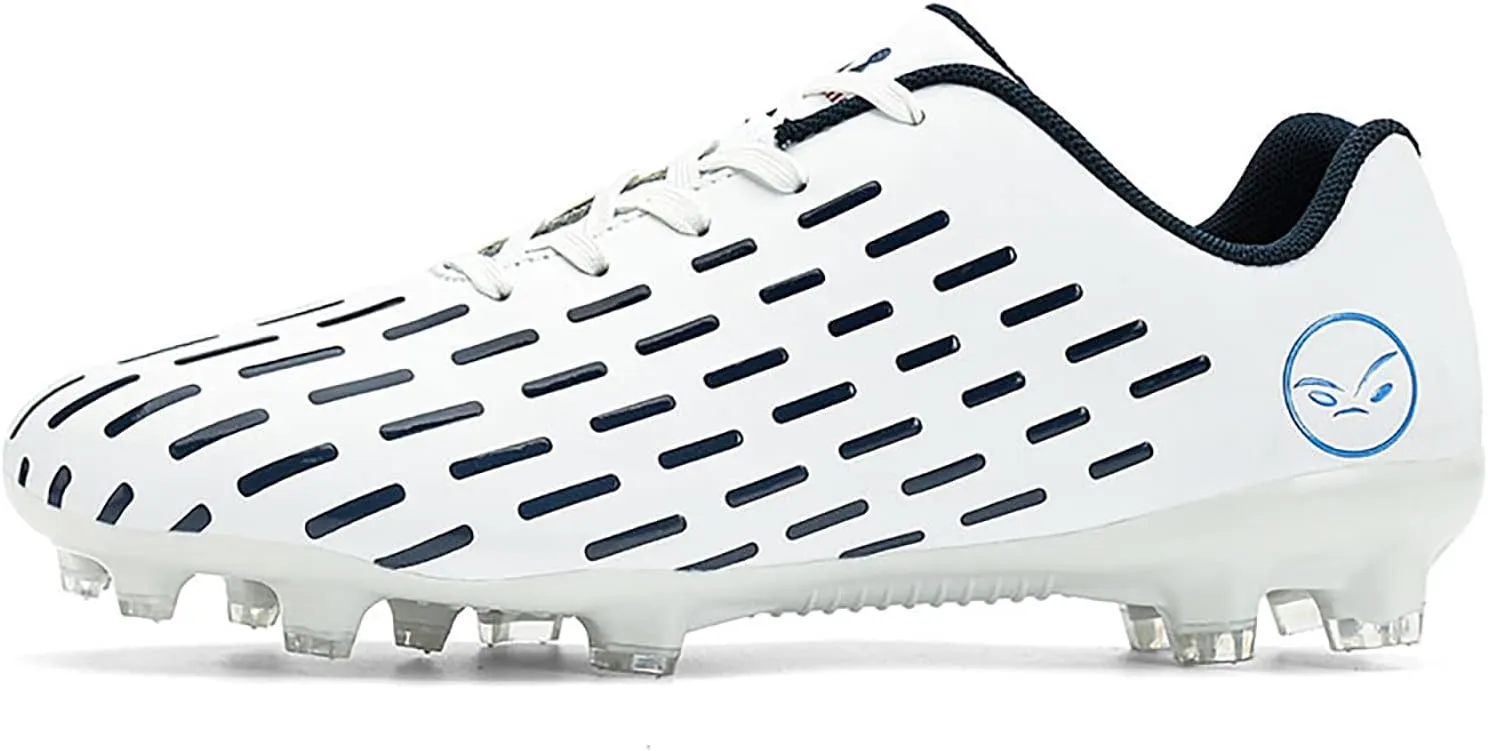 Mens Soccer Cleats Professional Firm Ground Turf Soccer Shoes Big Kids Youth Outdoor Indoor Athletic Football Boots