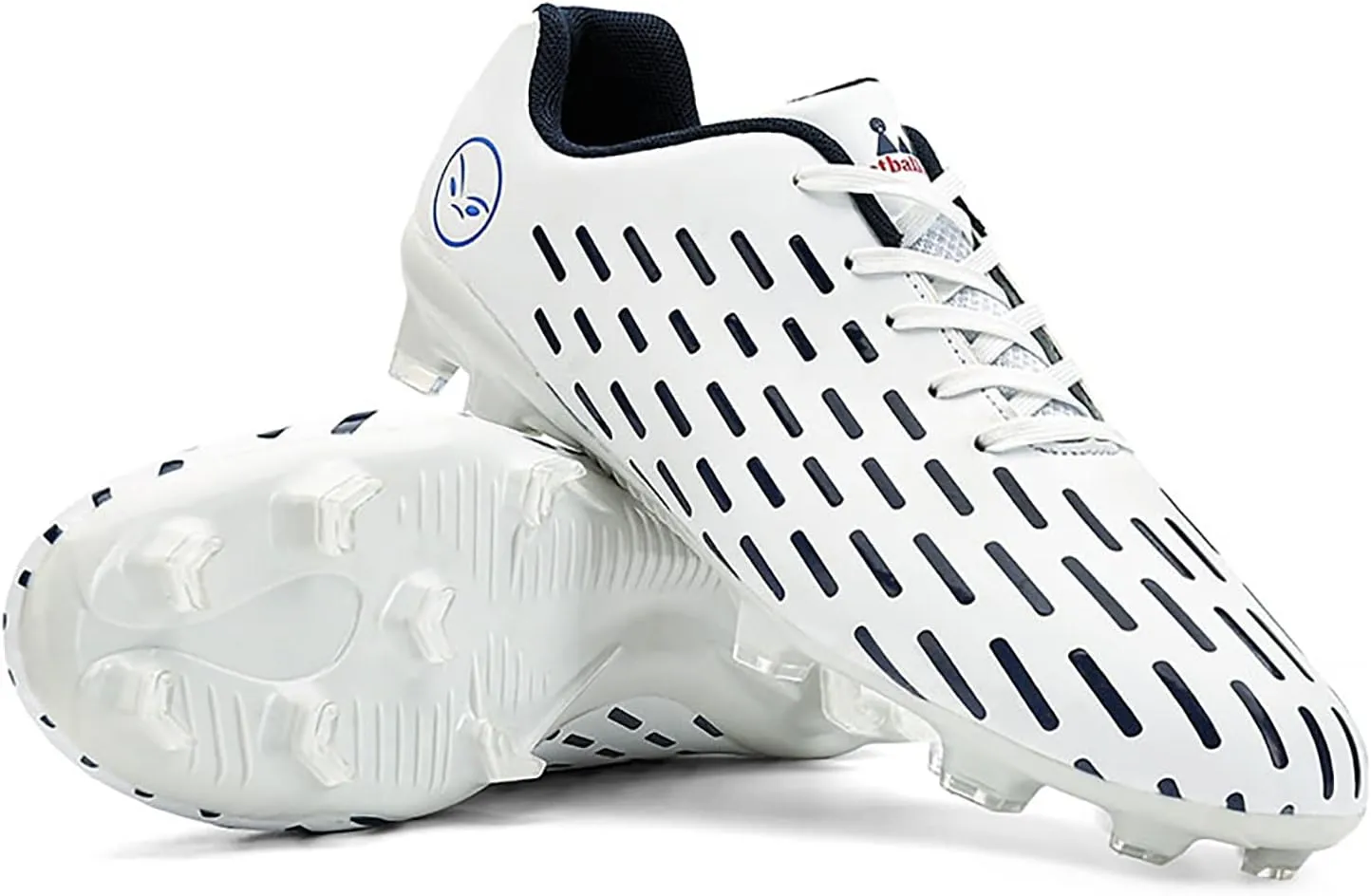 Mens Soccer Cleats Professional Firm Ground Turf Soccer Shoes Big Kids Youth Outdoor Indoor Athletic Football Boots