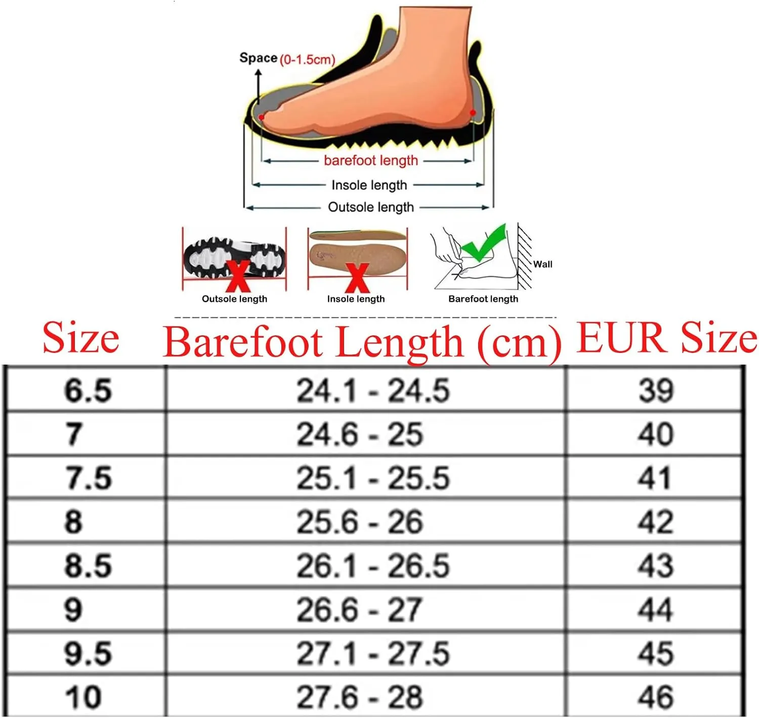 Men's Wide Foot Orthopedic Shoes, Waterproof, Non-Slip, Breathable Low-Top Hiking Shoes for Walking, Tennis, Basketball, Sports