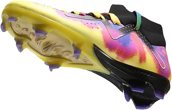 Mens Womens Soccer Cleats Youth Soccer Shoes Football Shoes High-Top Football Cleats Outdoor/Indoor Athletic Shoes Sneakers