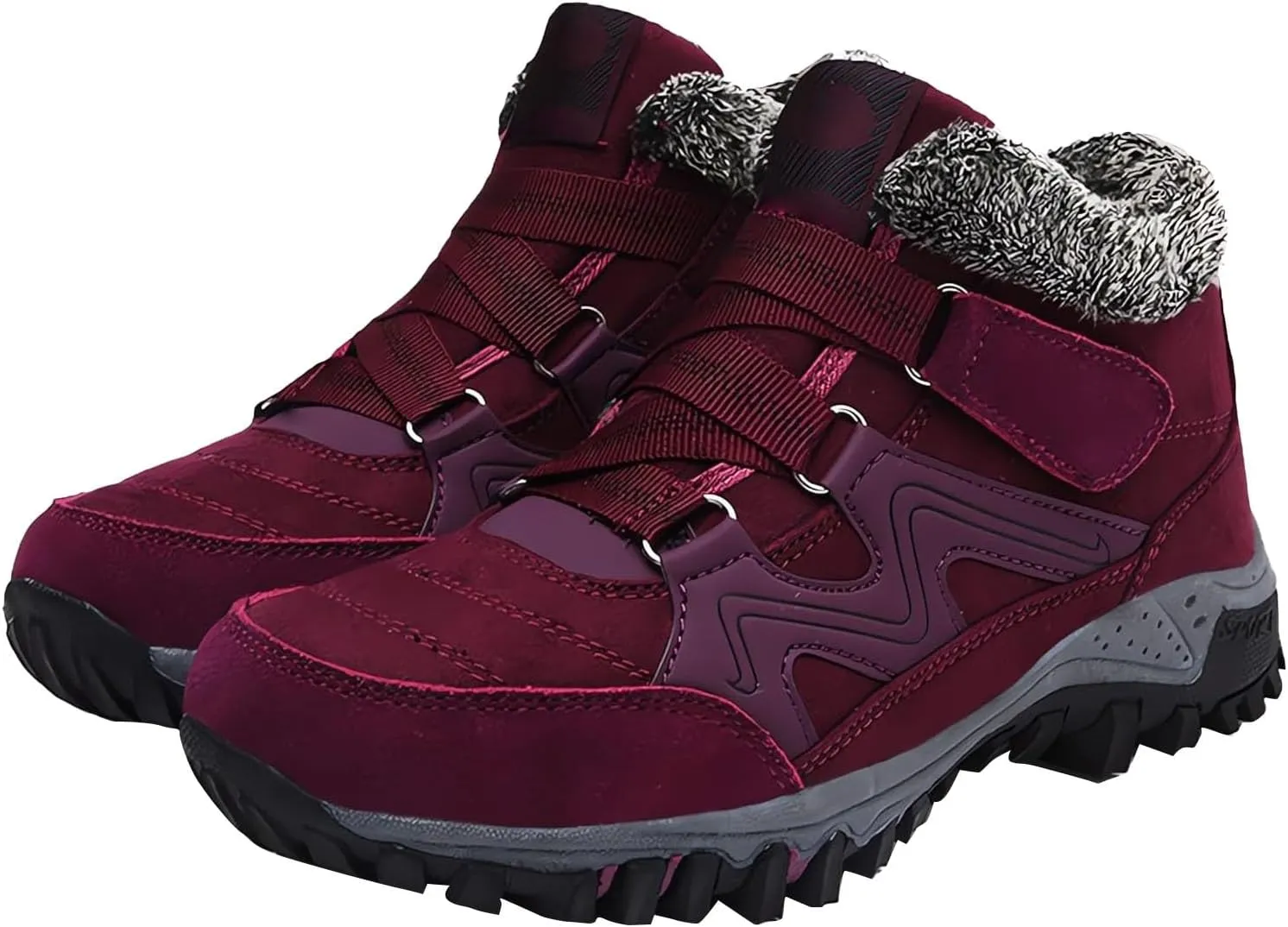 Mid Calf Winter Boots for Women Waterproof with Zipper Size 9.5 Wide Snow Booties for Women 2023 Winter Boots for Women Waterproof Zipper Womens Snow Shoes Waterproof Women Winter Wide Width Boot