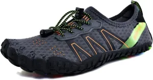 N/A Men Water Swimming Shoes Women Sneakers Barefoot Beach Sandals ShoesRiver Sea Diving Gym (Color : Gray, Size : 44)