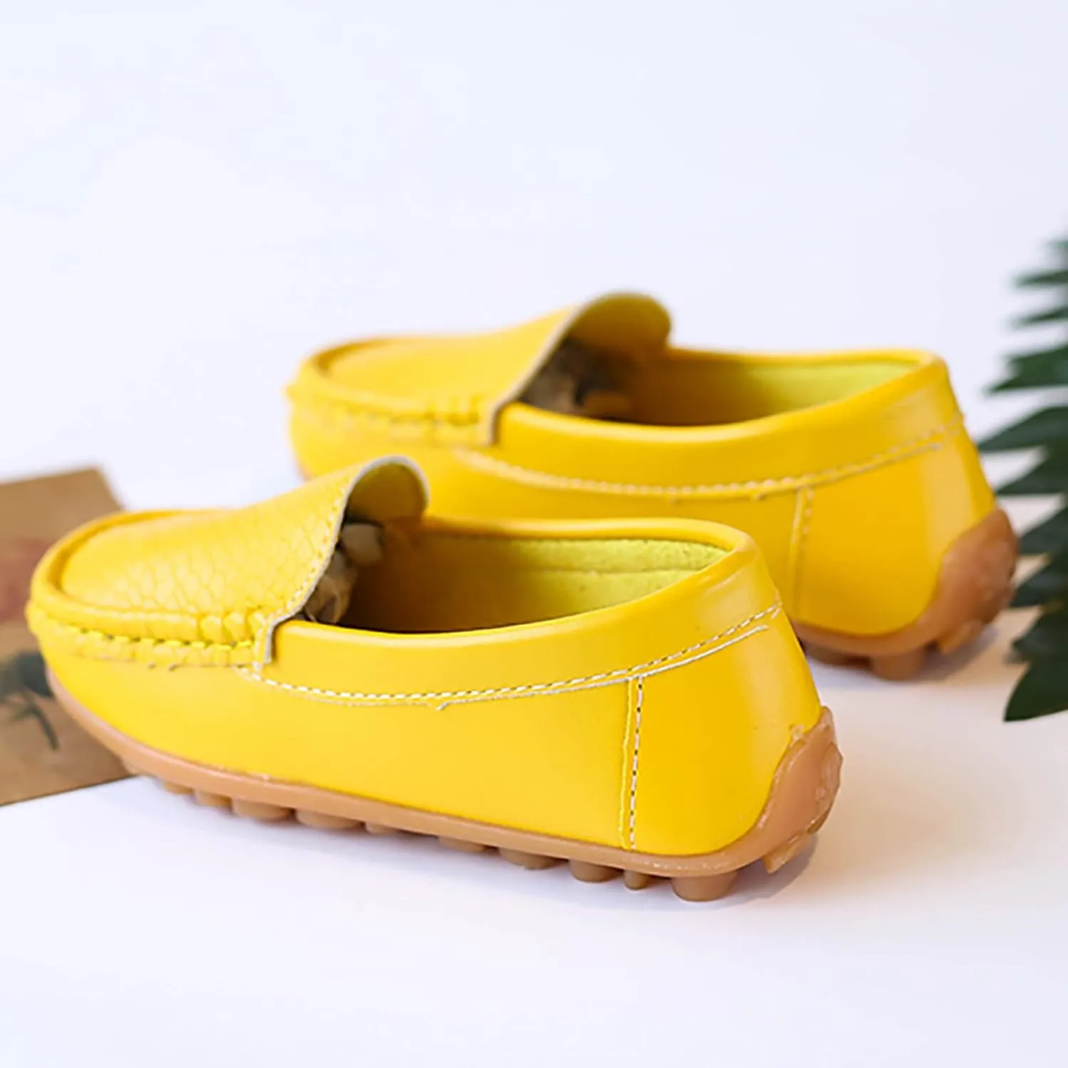 O2b2 Shoes Toddler Little Kid Boys Girls Soft Slip On Loafers Dress Flat Shoes Boat Shoes Size 2 Tennis Shoes