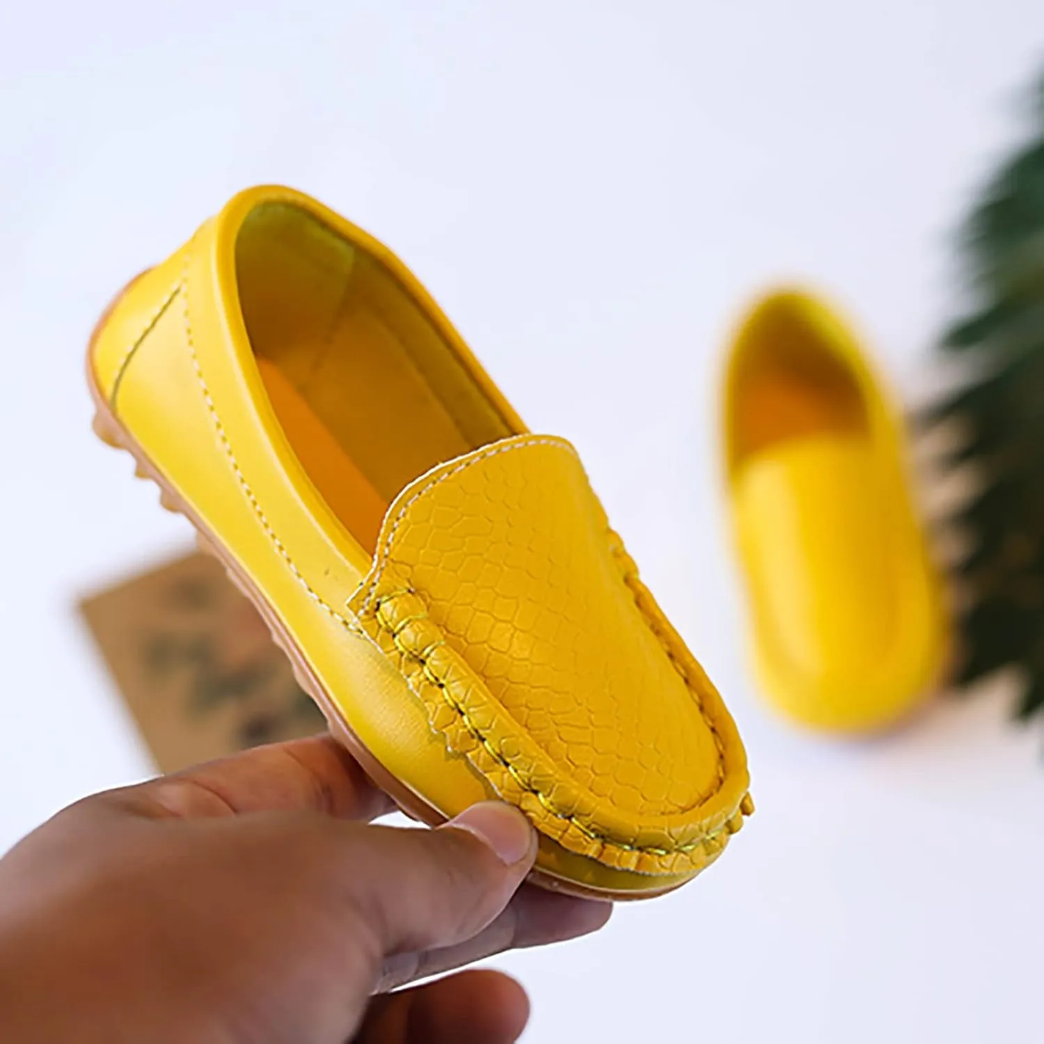 O2b2 Shoes Toddler Little Kid Boys Girls Soft Slip On Loafers Dress Flat Shoes Boat Shoes Size 2 Tennis Shoes