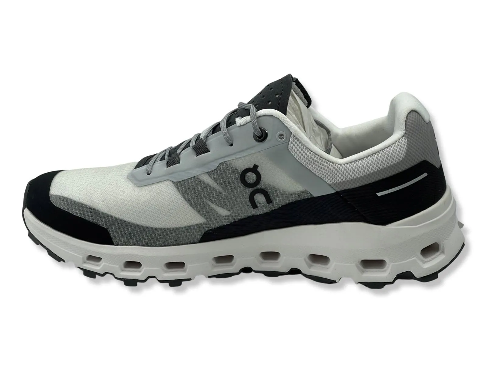 On Cloudvista Sneakers In Glacier Gray & Black for Men's
