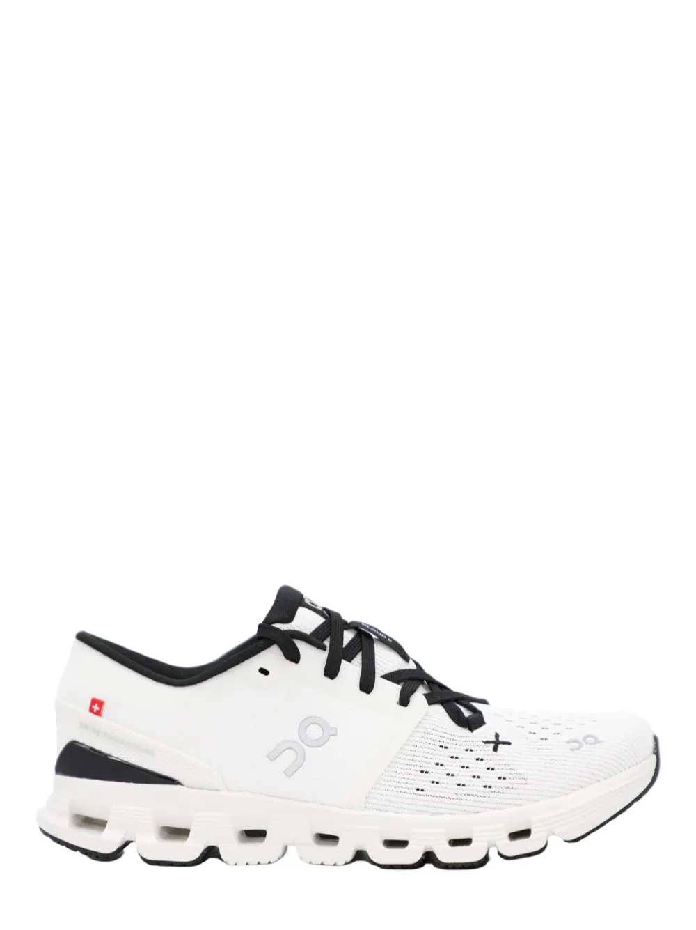 On Running Women's Cloud X4 Sneaker in Ivory/Black