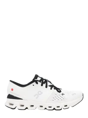 On Running Women's Cloud X4 Sneaker in Ivory/Black