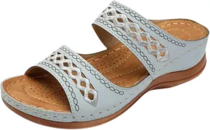 Orthopedic Wedge Sandals for Women Slippers with Arch Support Sandals Summer Flat Open Toe Platform Sandal 2025