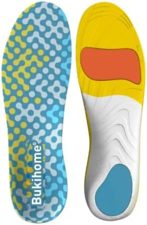 Orthotic Insoles for Plantar Fasciitis, Flat Feet & High Arches - Rigid Arch Support with Deep Heel Cup & Shock Absorption | Correct Overpronation, Velvet Comfort (Men/Women), XL, Men(10-11)