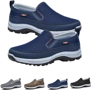 Orthoture Mens Shoes, Orthoture Shoes, Arch Support Orthopedic Slip-on Running Hiking Sneakers Comfortable Hiking Loafers