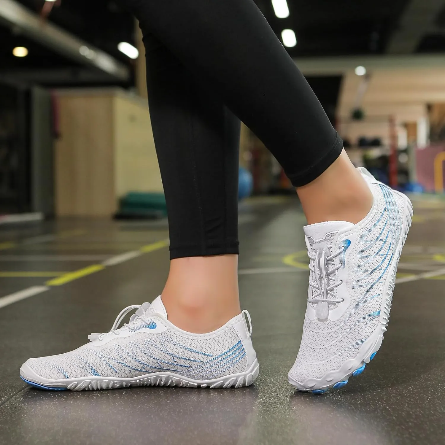Pro Barefoot Shoes Women Men,Wide Toe Box Non-Slip Outdoor Sports Barefoot Shoe Quick-Drying Water Shoe Unisex Walking Athletic Running Shoes for Women