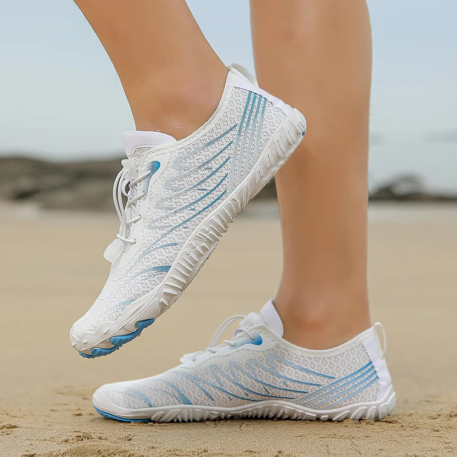 Pro Barefoot Shoes Women Men,Wide Toe Box Non-Slip Outdoor Sports Barefoot Shoe Quick-Drying Water Shoe Unisex Walking Athletic Running Shoes for Women