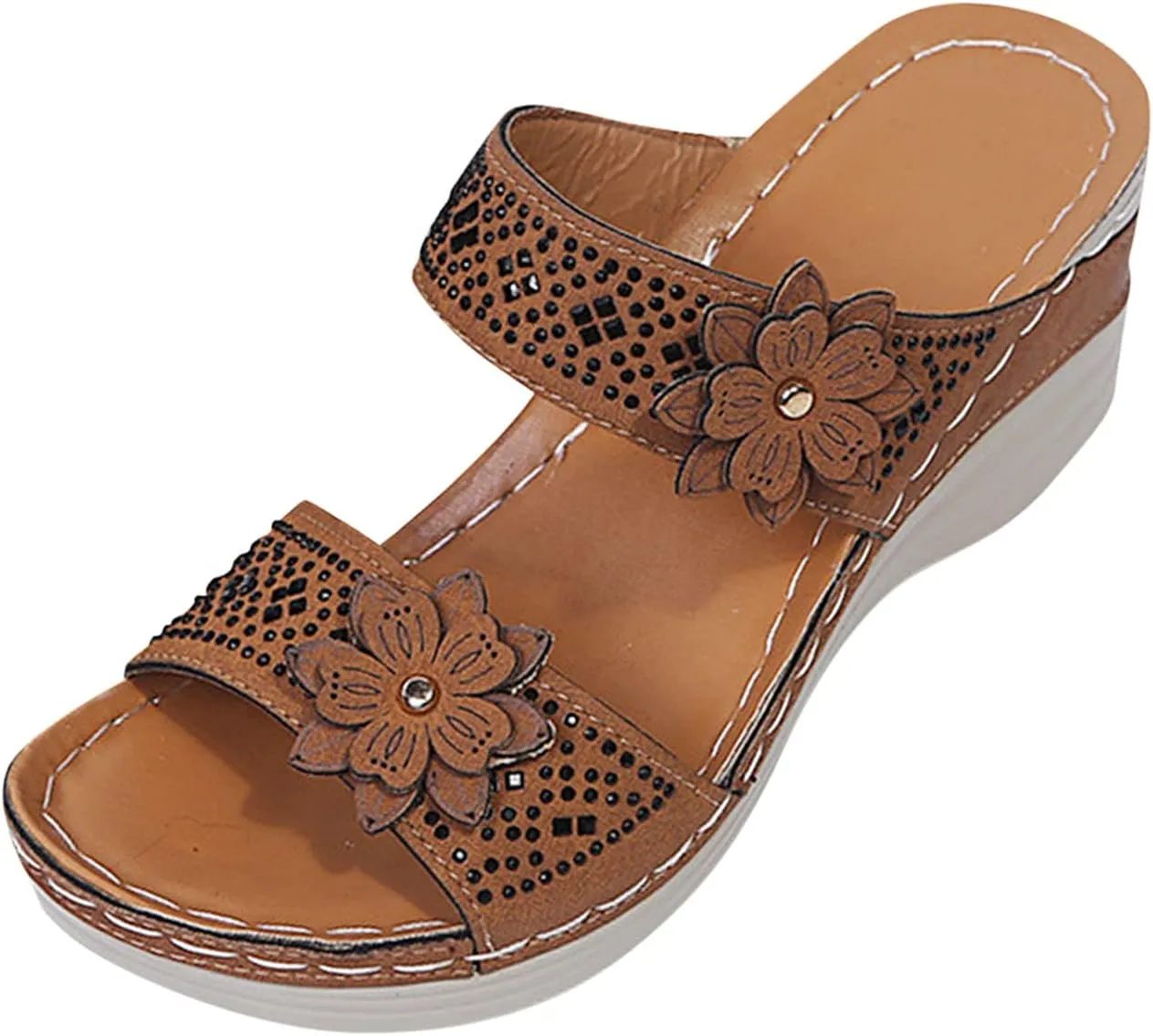 Sandals Wedge for Women Orthopedic Sandals for Women Soft Summer Shoes for Womens 2025 Women's Sandal Dressy