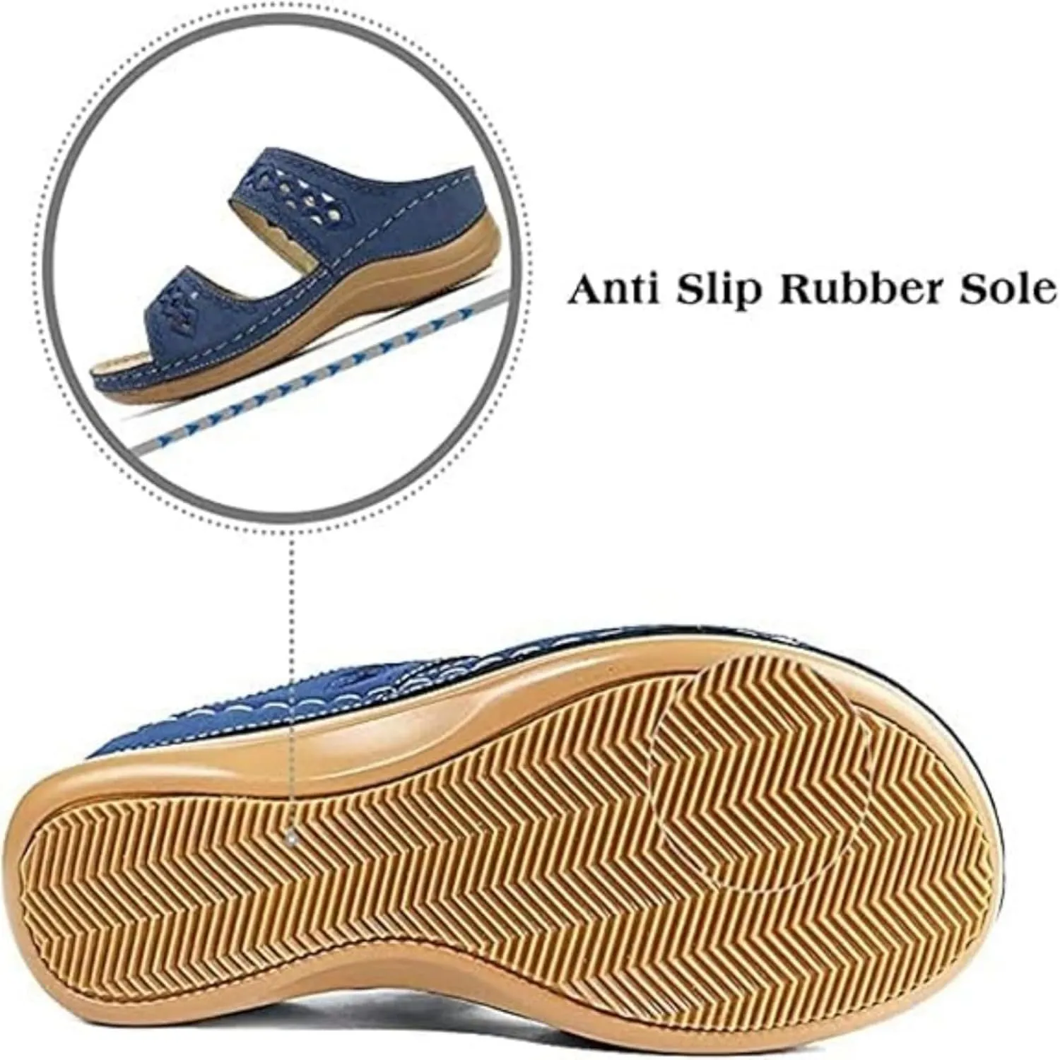 Sandals Women Dressy Wedge Sandals Comfortable Womens Orthopedic Sandal Dressy Summer Flip Flops Fashion Walking Wedges