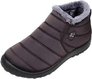 SBGMoSJ Short Winter Boots Extra Wide for Women Waterproof Snow Non Slip Winter Boots Waterproof Fashion Winter Boots for Women 2023 Womens Waterproof Boots Botas De Invierno Para Mujer Con Tacones
