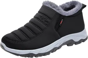 SBGMoSJ Short Winter Boots for Women Waterproof Snow Womens Winter Boots Wide Width Women's Boots Winter Womens Waterproof Boots Wide Width Botas De Invierno Para Mujer Negros De Piel