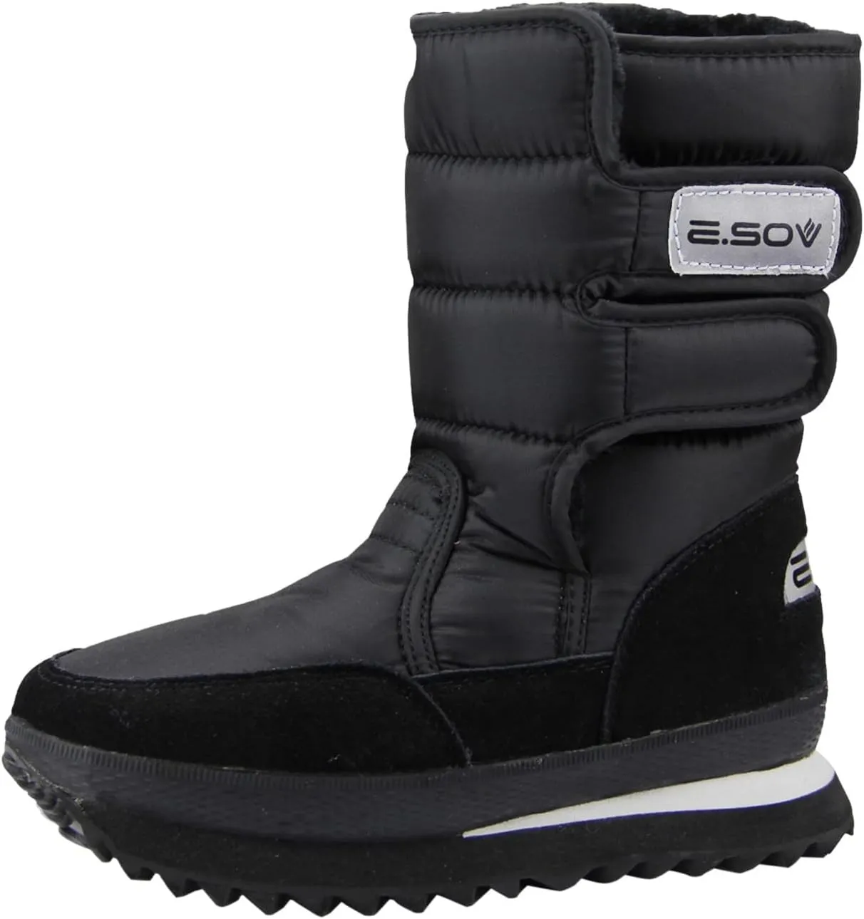 SBGMoSJ Winter Boots for Women Wide Width Waterproof Women's Waterproof Boots Mid Calf Warm Winter Boots Women Size 11 Women's Winter Boots Black Size 9 Botas Para Frio Daily Deals