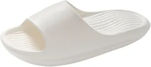 Shower Slippers Waterproof Flip Flops for Men Shower Shoes for Living Room Pool Beach Spa Public Showers