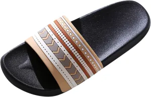 Shower Slippers with Drainage Hole Water Shoe for Beach, Showers Shower Shoes for Women with Arch Support