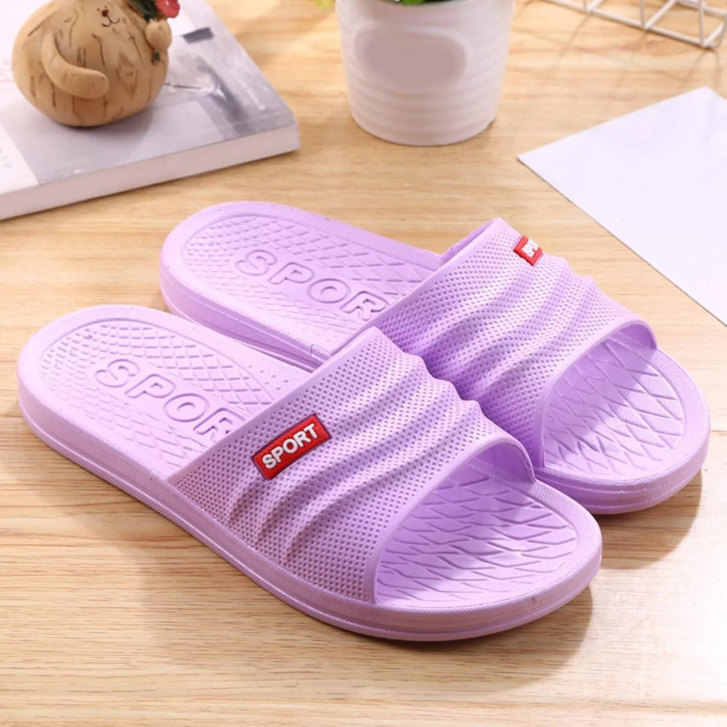 Slides for Men Slides for Women Mens Shower Shoes Womens Gym Ultimate Comfort Comfortable Slippers