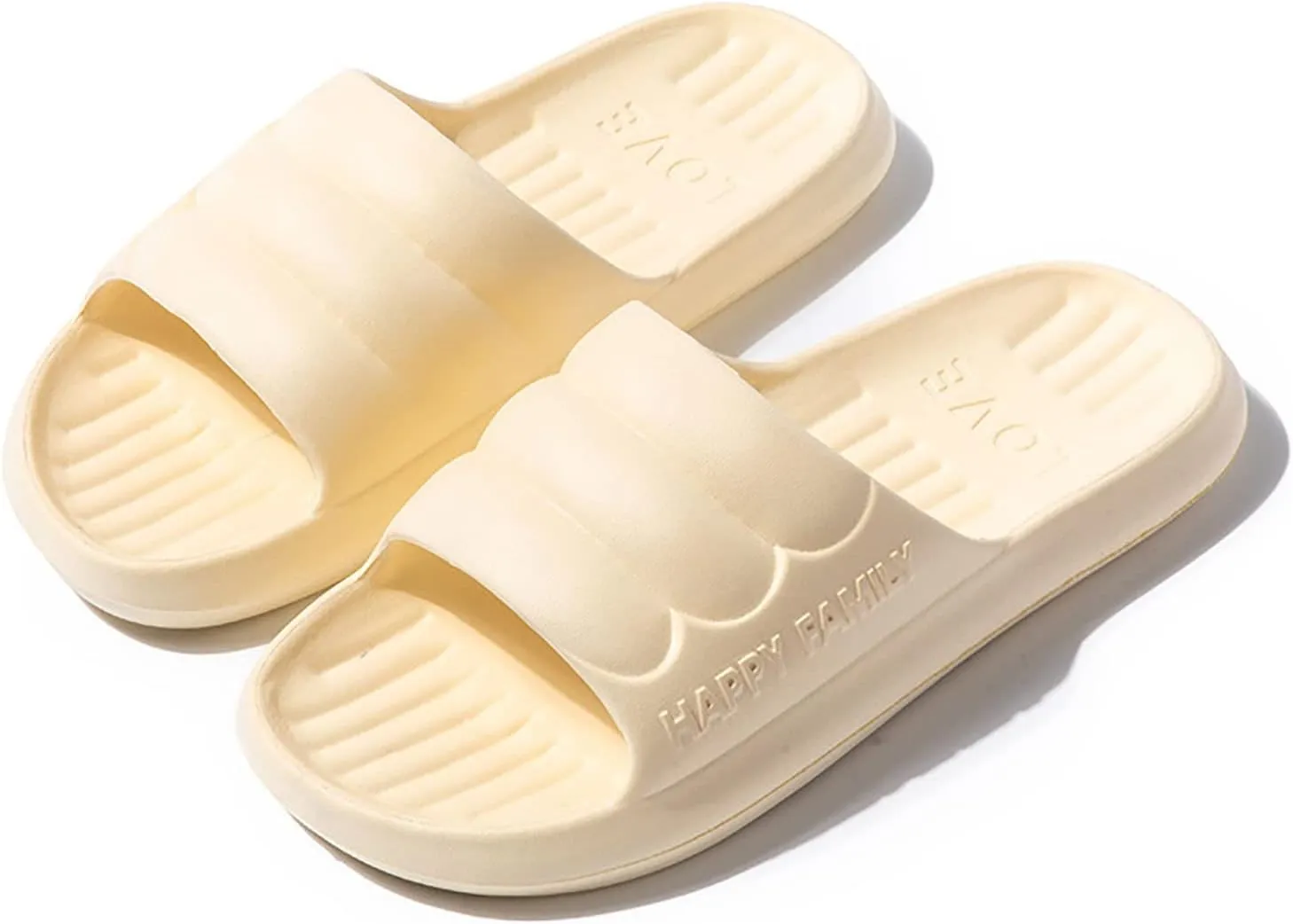 Slides for Women Comfortable Quick Drying Shower Slippers Breathable Casual Slides Sandals Women's Cloud Slides