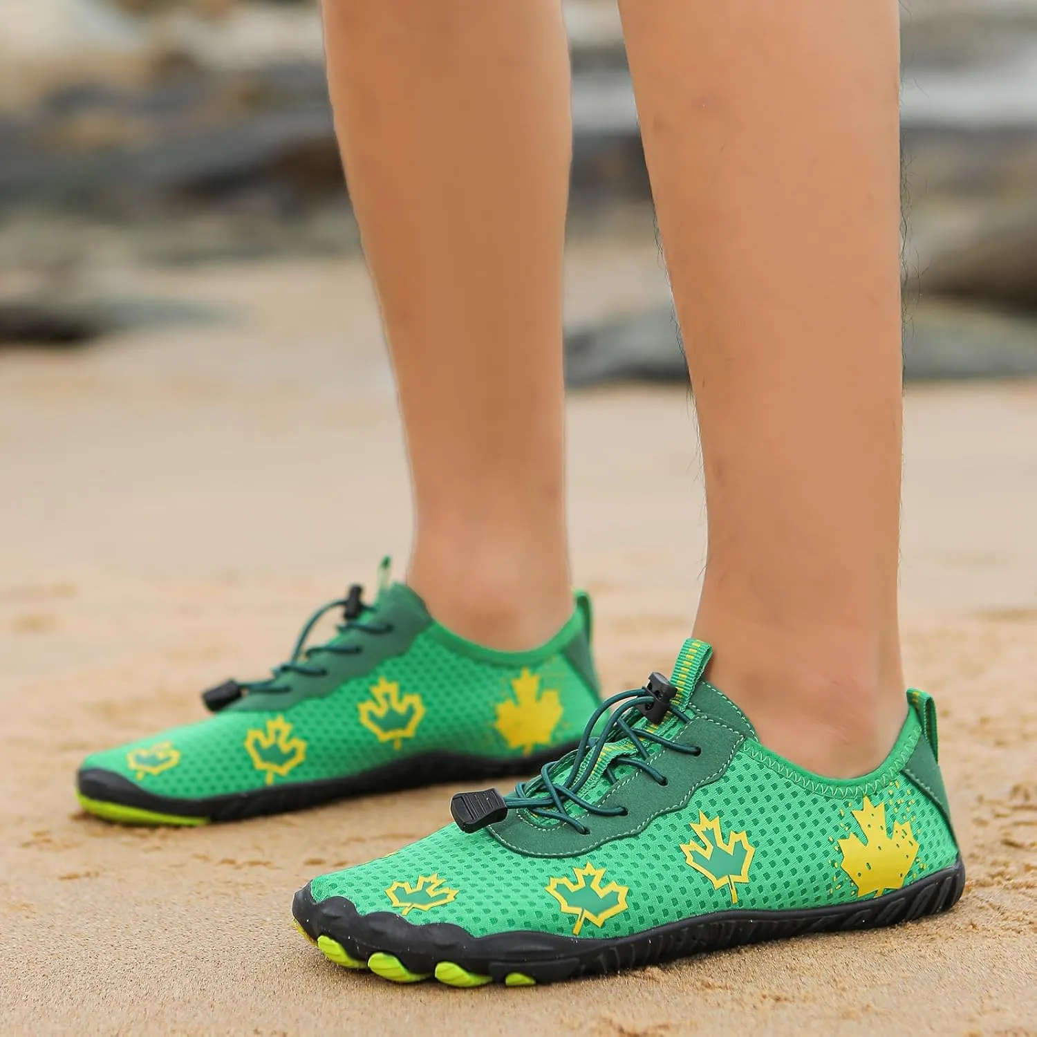 Smoneyful Barefoot Shoes for Men Women, Breathable Wide Toe Barefoot Shoes, Non-Slip Minimalist Athletic Footwear, for Walking, Running, Hiking